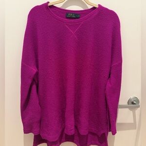 Polo Ralph Lauren Women's Fuchsia Sweater